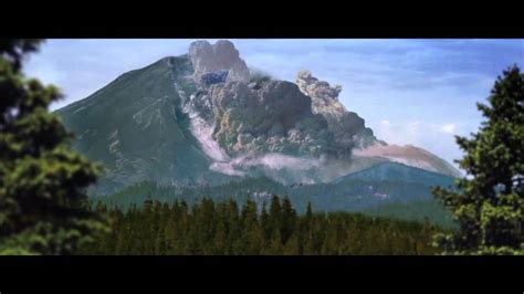 Mount St Helens Eruptie En Landslide Youtube