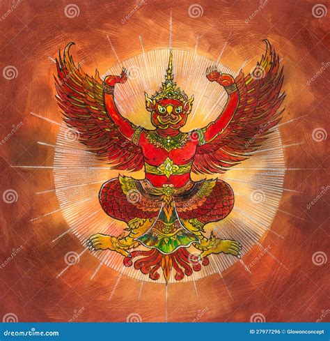 Garuda Thai Mythology Eagle Or Bird Royalty Free Stock Image Image