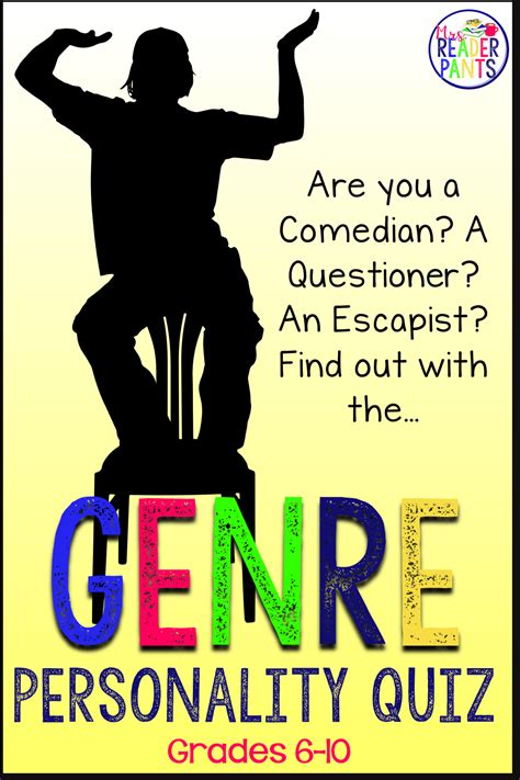 Whats Your Genre Personality Genrefication Reading Incentives