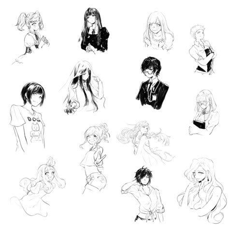 Draw Any Character Lineart By Nkillust Fiverr