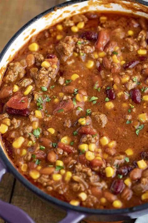 100+ pasta and noodle recipes. Easy Taco Soup made with ground beef, tomatoes, corn ...