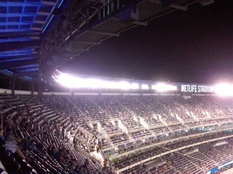 How Steep The Seating Is On The Upper Levels Of Metlife Stadium