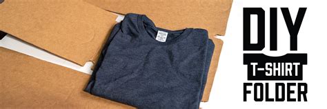 4 Steps To Turn Cardboard Into A Diy T Shirt Folder By