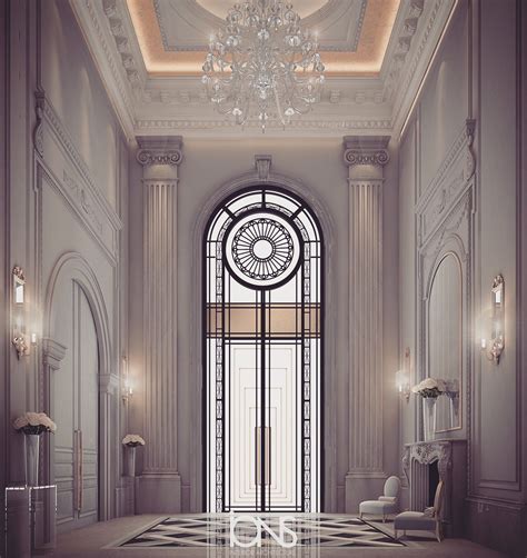 How is the lobby in a classic hotel? Our Latest Grand lobby design - Al Ain - UAE | Interior ...