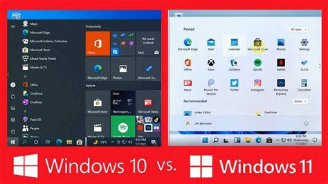 Windows 10 Vs Windows 11 Features Comparison Youtube