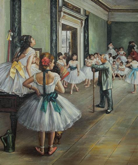 Degas Reproduction Painting Degas The Dance Class At