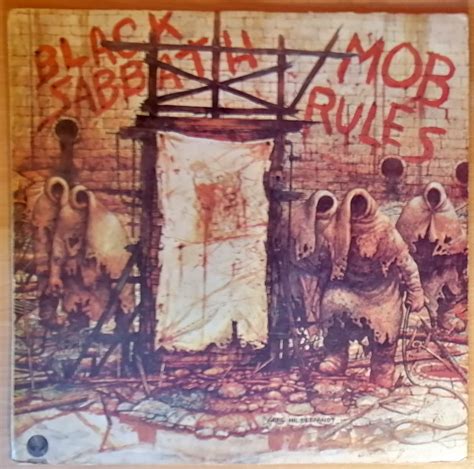 Lp Black Sabbath Mob Rules 1982 Nmvg Odlična