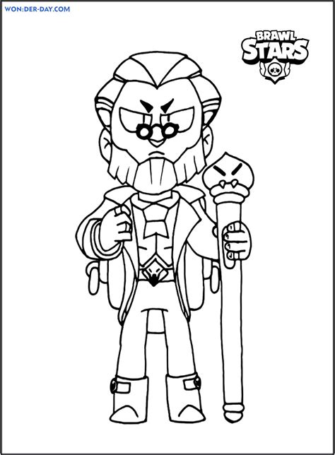 Desenhos Para Colorir Brawl Stars Imprimir Novas Imagens