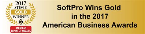 Softpro® Wins Gold In 2017 American Business Awards
