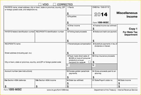 62 Free 1099 Misc Template Word Heritagechristiancollege