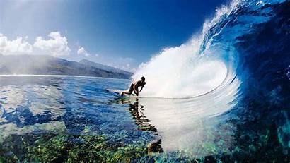 Wallpapers Teahupoo Surf Surfing Early Desktop