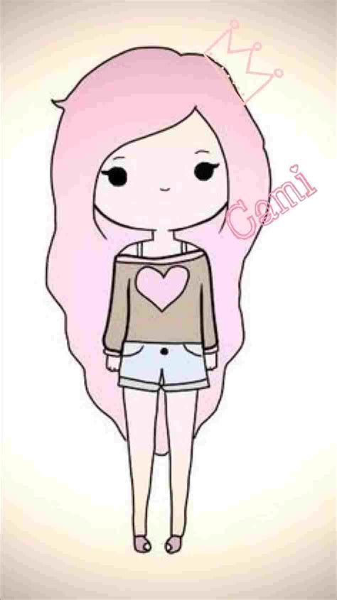 Cute Drawing Ideas For Girls Easy Step By Step