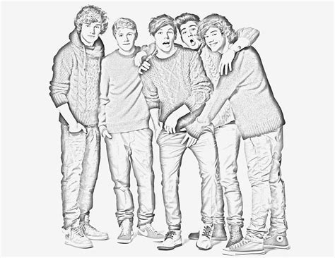 printable one direction coloring pages printable world holiday