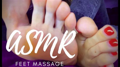 🦶 Asmr Feet Soft Feet Massage W Lotion And Relaxing Gum Chewing Sounds 🦶 Youtube