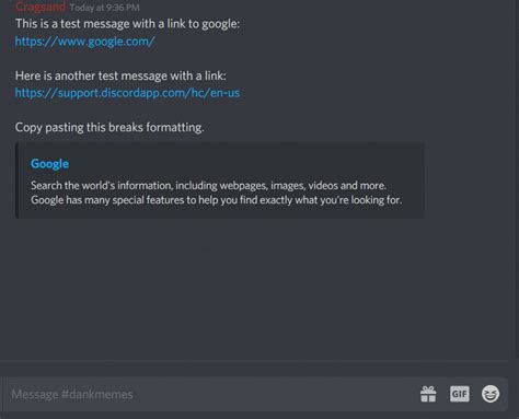 Copy Pasting From Other Programs Breaks Formatting Discord