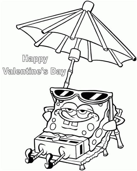 Valentine s day coloring pages spongebob valentines spongebob coloring pages plankton archives and free printable. Spongebob Valentine Coloring Pages - Coloring Home