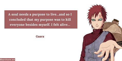 31 Best Gaara Quotes From Naruto Shippuden Shareitnow