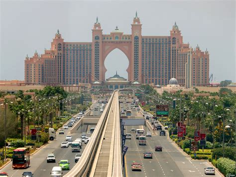 Driving The Palm Jumeirah Exploring Dubais Iconic Man Made Island By Car