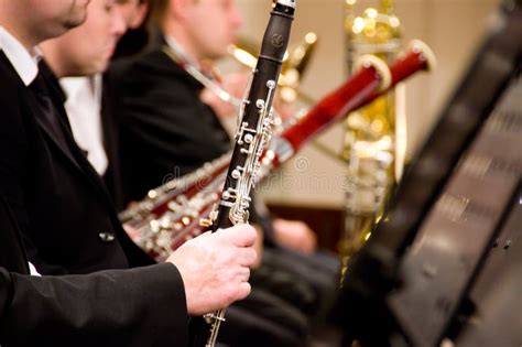 Clarinet Player Stock Photo Image Of Performer Instrument 5437598