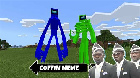 24 Part Coffin Meme Сraft Fat Cursed Among Us Mode Minecraft