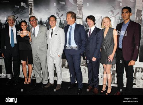 Celebrities Attend The Premiere Of Hbos The Newsroom Season 2 Featuring Sam Waterstonolivia