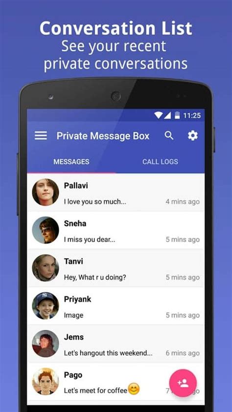 It is a free messaging app for android, without. Top apps to hide your text messages and call logs on ...
