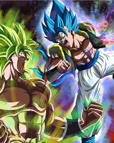 This fierce clash concludes with gogeta's kick digging into broly's stomach. Artstation Roblox Dragon Ball Gfx Gogeta Vs Broly Ham