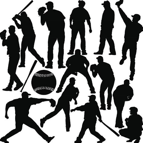 Baseball Outfielder Illustrations Royalty Free Vector Graphics And Clip