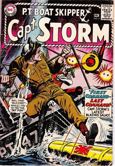 Captain Storm #4 (1964) December 1964 DC Comics Grade VG | War comics, Comics, Dc comics