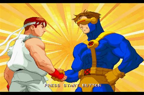 Kobayashis Domain El Arte De X Men Vs Street Fighter 1996 Bengus