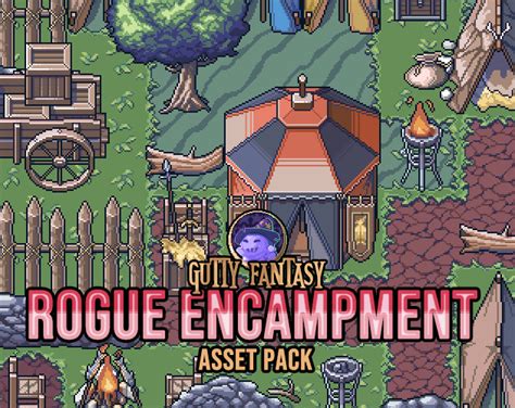 Gutty Fantasy Rogue Encampment Game Assets By Guttykreum