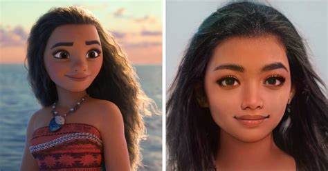 Artist Uses Ai And Shows What Disney Characters Might Look Like In Real