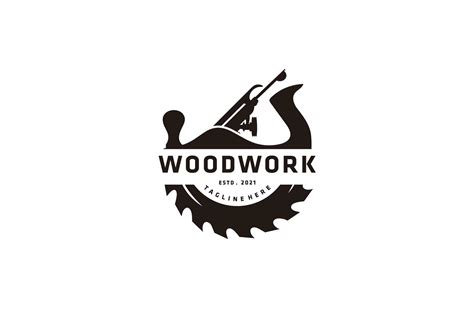 Woodwork Sawmill Carpentry Logo Design Graphic By Sore88 · Creative Fabrica