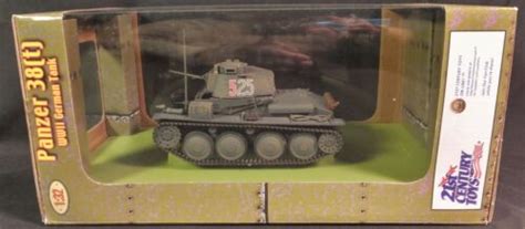 Buy Mib Ultimate Soldier 32x Panzer 38t Ww2 German Tank 21st Century