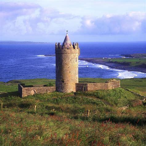 Doonagore Castle Co Clare Ireland Photograph By The Irish Image
