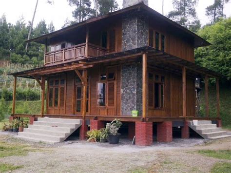 Rumah kayu sudah berevolusi dalam berbagai gaya yang menarik. 70 Desain Rumah Kayu Minimalis Sederhana dan Klasik ...