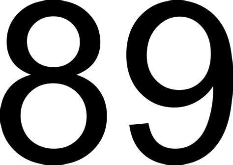 89 — восемьдесят девять натуральное нечетное число 24е простое число