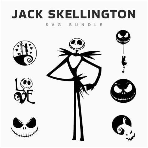 Jack Skellington SVG Set | Master Bundles