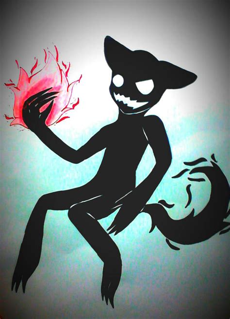 Demon Cat By Bluekywolfie On Deviantart
