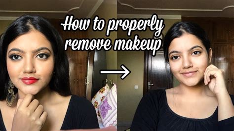 How To Properly Remove Makeup Including Waterproof Makeup Youtube