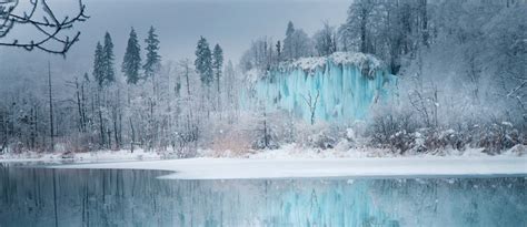 Plitvice Lakes National Park In Winter Croatia 360