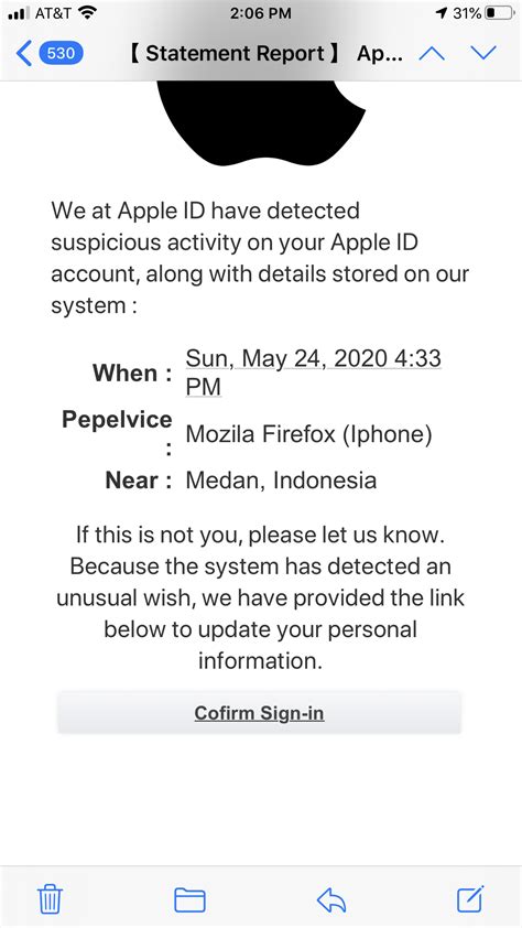 Possible security breach - Apple Community