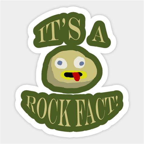 A Rock Fact Over The Garden Wall Sticker Teepublic