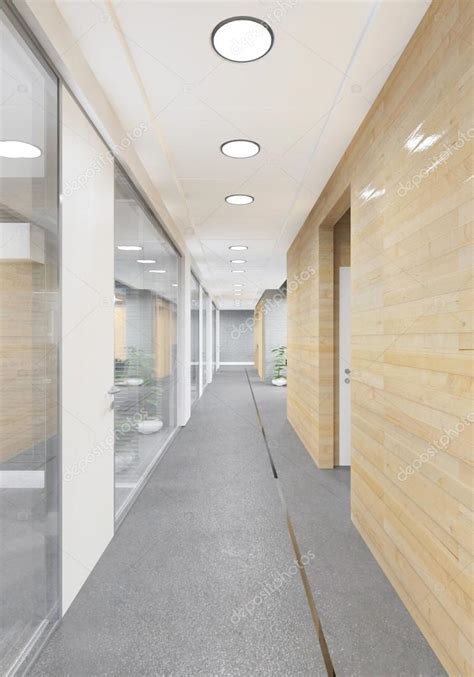 Corridor Of Modern Office Building — Stock Photo © Iegors 89199318