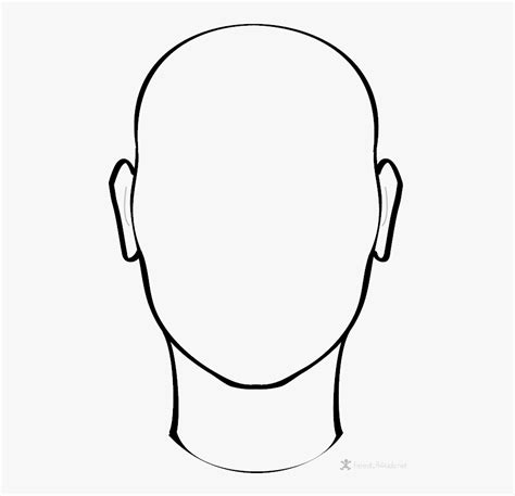 Blank Human Body Outline Template