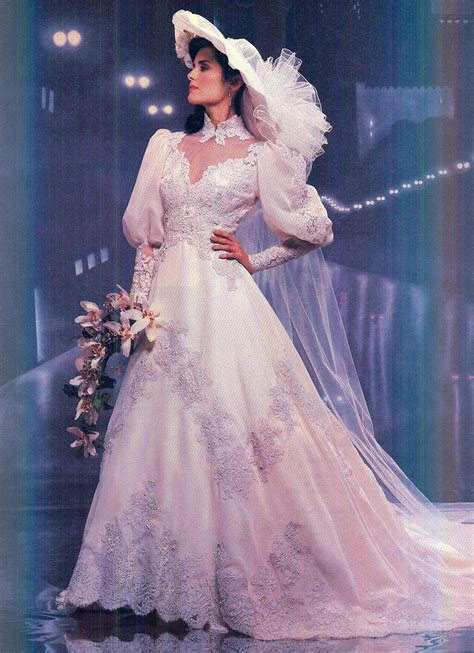 Lace Wedding Dress 80s Wedding Arena