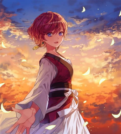 She is the crown princess of kouka kingdom, the only heir of emperor il and queen kashi, and the reincarnation of king hiryuu.5 on her 16th birthday, she was forced to flee hiryuu castle as a. Akatsuki no Yona (Yona Of The Dawn) - Zerochan Anime Image ...