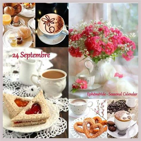 Éphéméride Seasonal Calendar Coffee Breakfast Breakfast Good