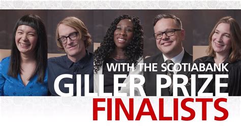 Meet The 2018 Scotiabank Giller Prize Finalists Youtube