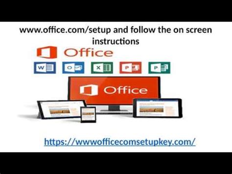 Portal.office.com sign in click install apps (install office) run file from your downloads folder. www.office.com/setup and follow the on screen instructions ...